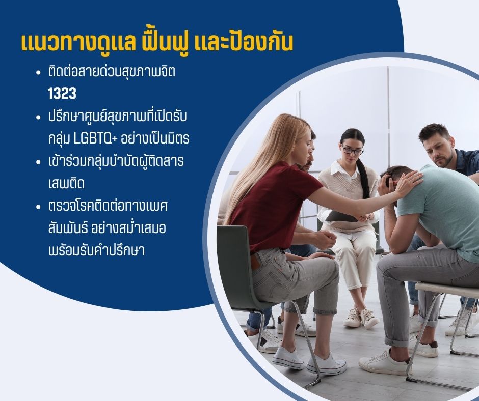 แนวทางดูแล ฟื้นฟู และป้องกัน